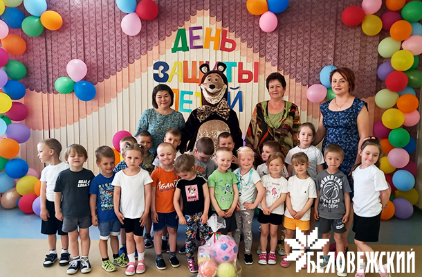 В гостях в Беловежском детском саду